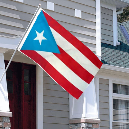 Light Blue Flag of Puerto Rico Puerto Rican PR State Star US flag 3x5ft banner man cave