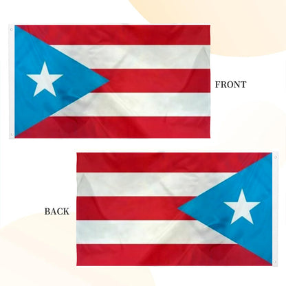 Light Blue Flag of Puerto Rico Puerto Rican PR State Star US flag 3x5ft banner man cave