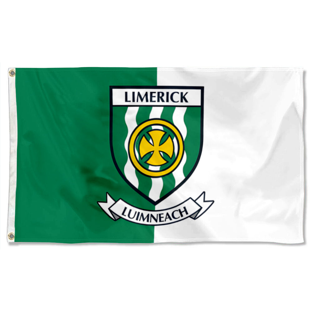 Limerick County Coat of Arms Ireland flag 3x5ft banner man cave