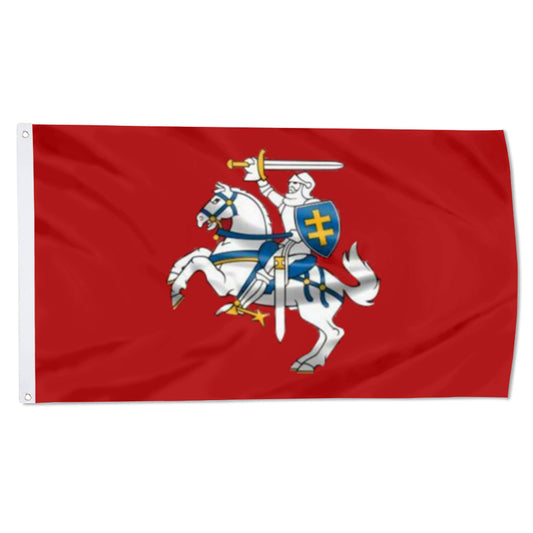Lithuanian Classic Vytis Knight flag 3x5ft banner man cave