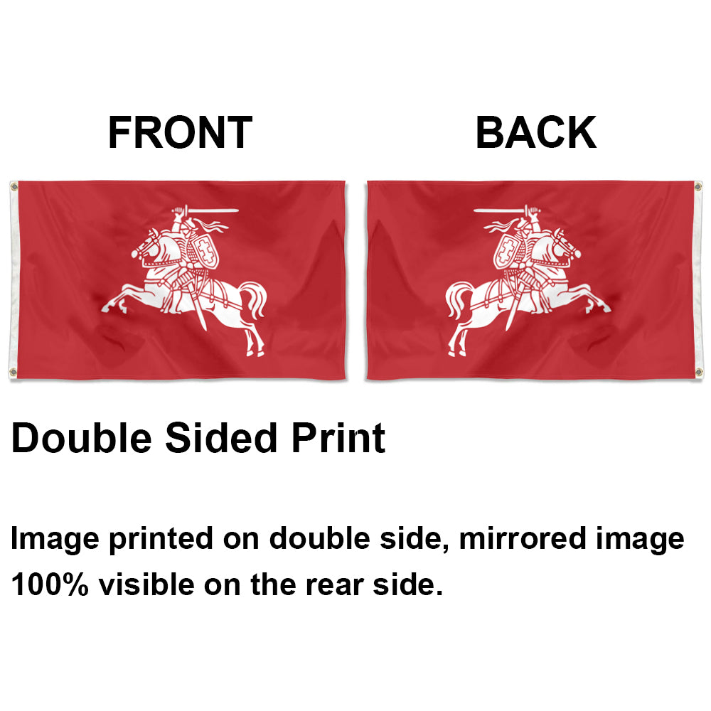 Lithuanian Traditional Vytis Knight flag 3x5ft banner man cave