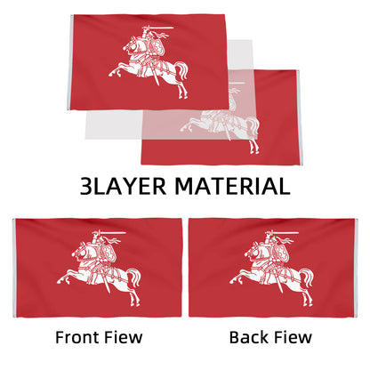 Lithuanian Traditional Vytis Knight flag 3x5ft banner man cave