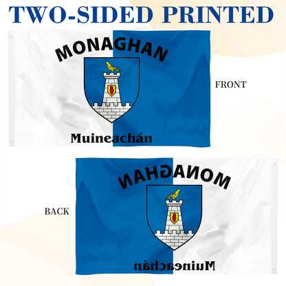 Monaghan Ireland County flag 3x5ft banner man cave