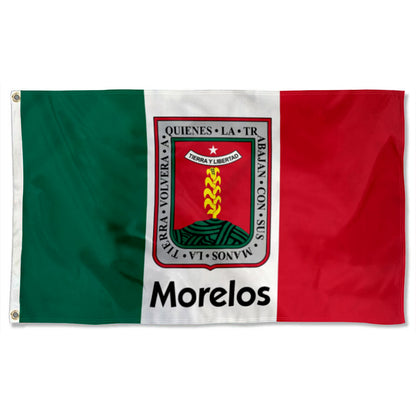 Morelos Mexico State flag 3x5ft banner man cave