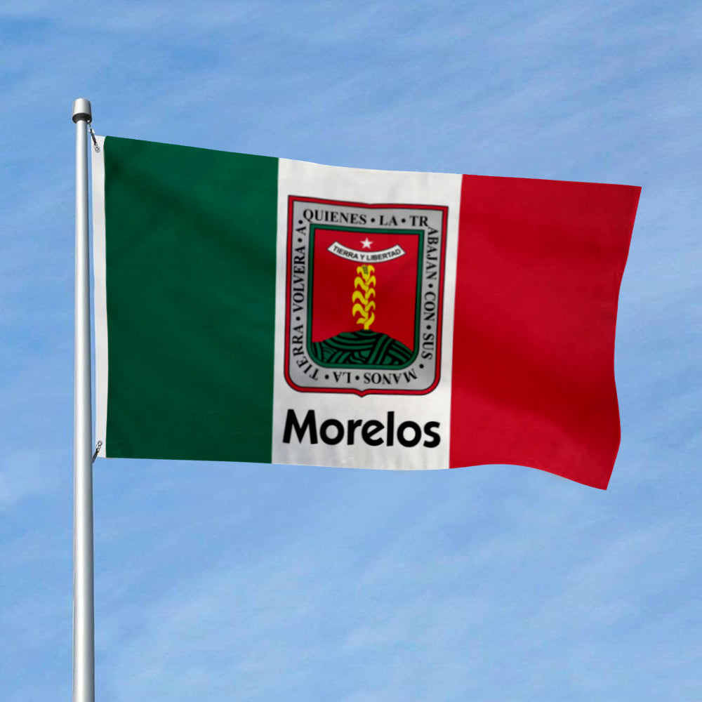 Morelos Mexico State flag 3x5ft banner man cave