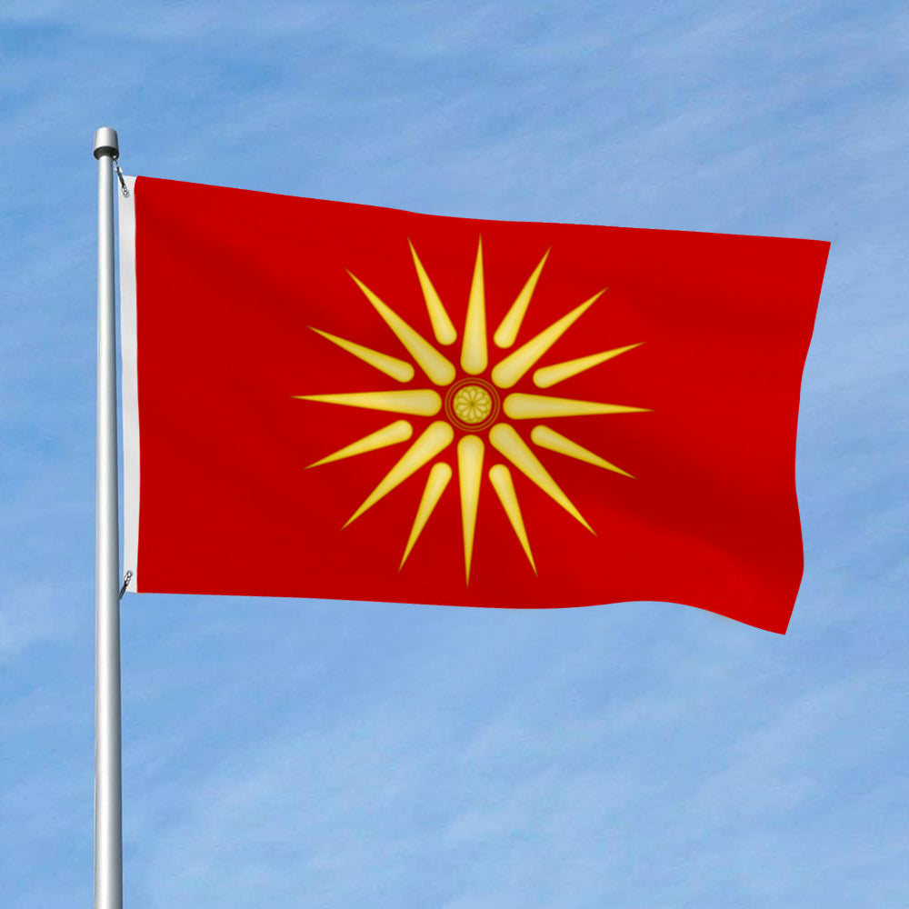Macedonian Empire flag 3x5ft banner man cave