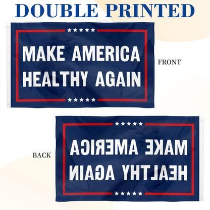 Make America Healthy Again (MAHA) flag 3x5ft banner man cave