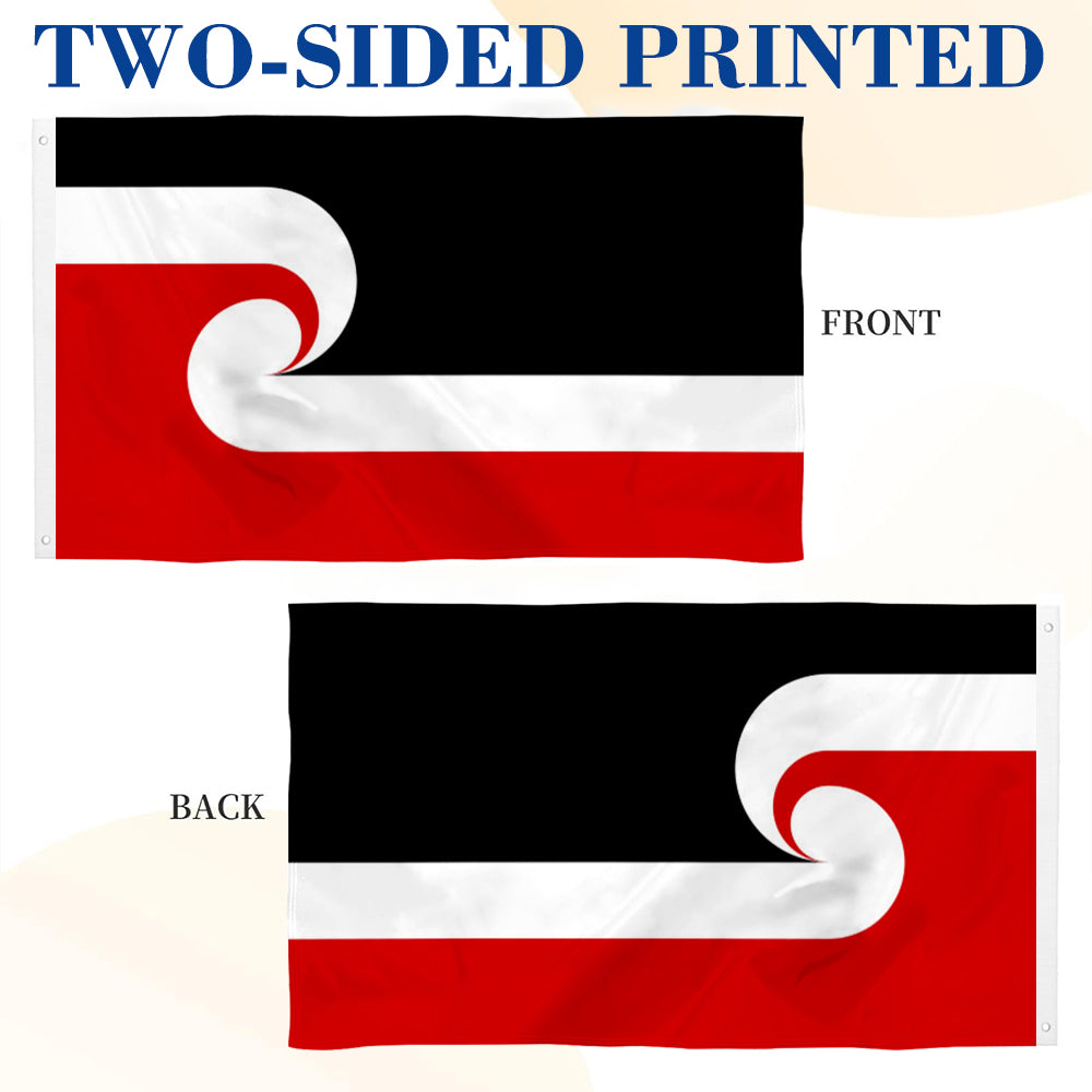 Maori Sovereignty Movement flag 3x5ft banner man cave