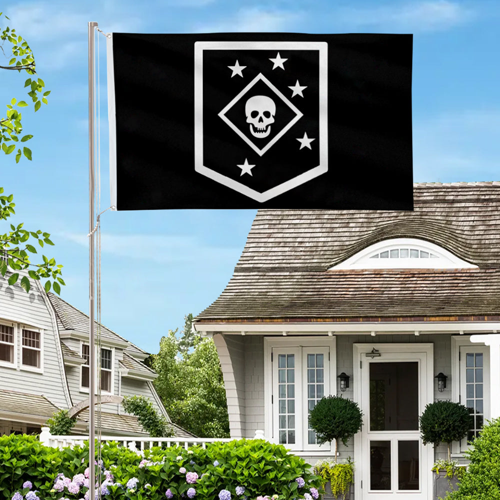 Marine Raiders flag 3x5ft banner man cave