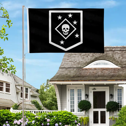 Marine Raiders flag 3x5ft banner man cave