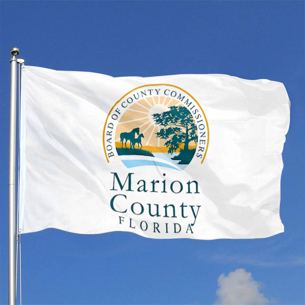 Marion County flag 3x5ft banner man cave