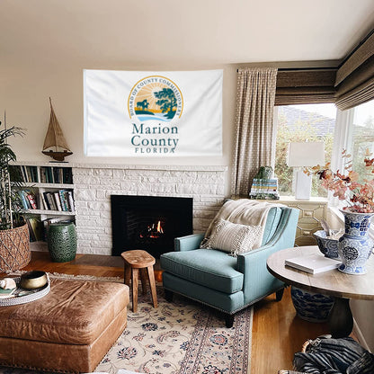 Marion County flag 3x5ft banner man cave
