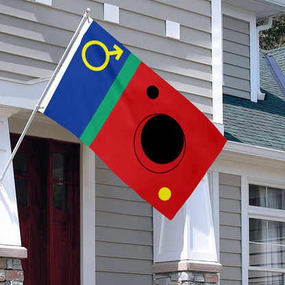 "Mars Theme" Creative flag 3x5ft banner man cave