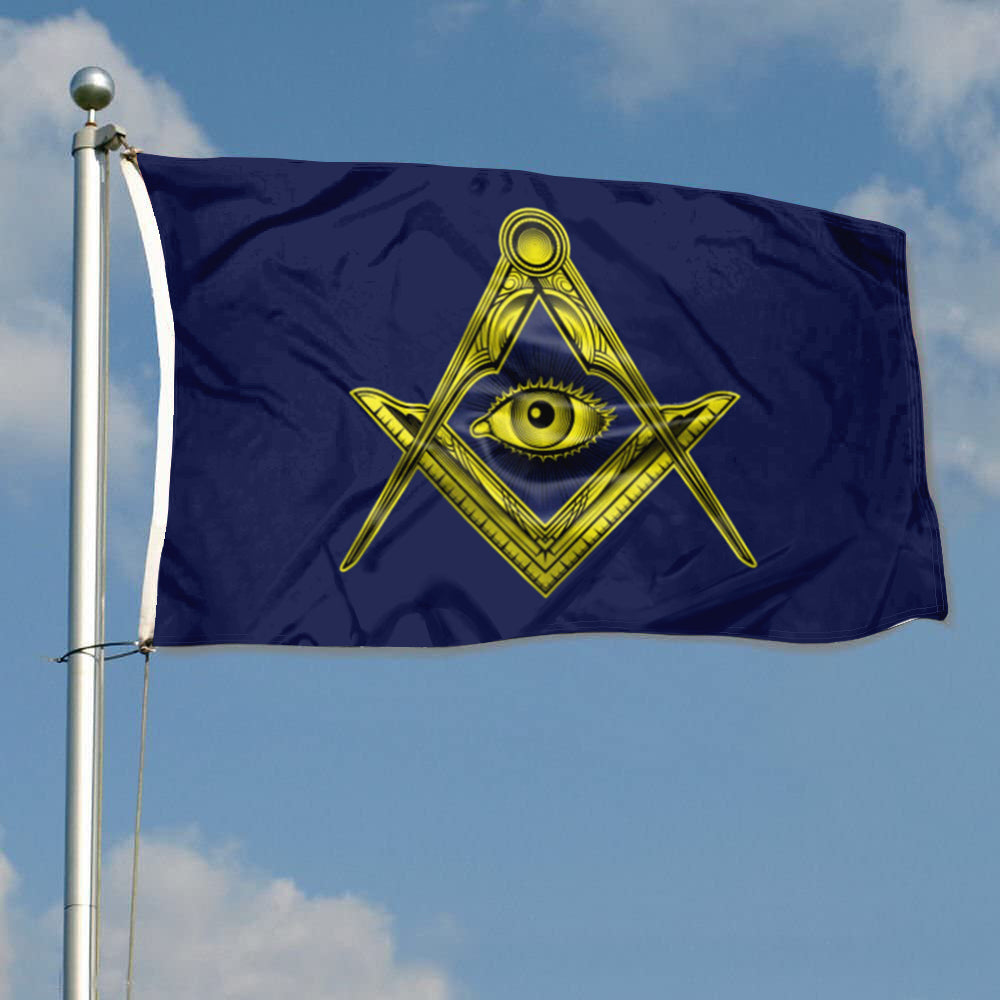 Masonic Eye flag 3x5ft banner man cave