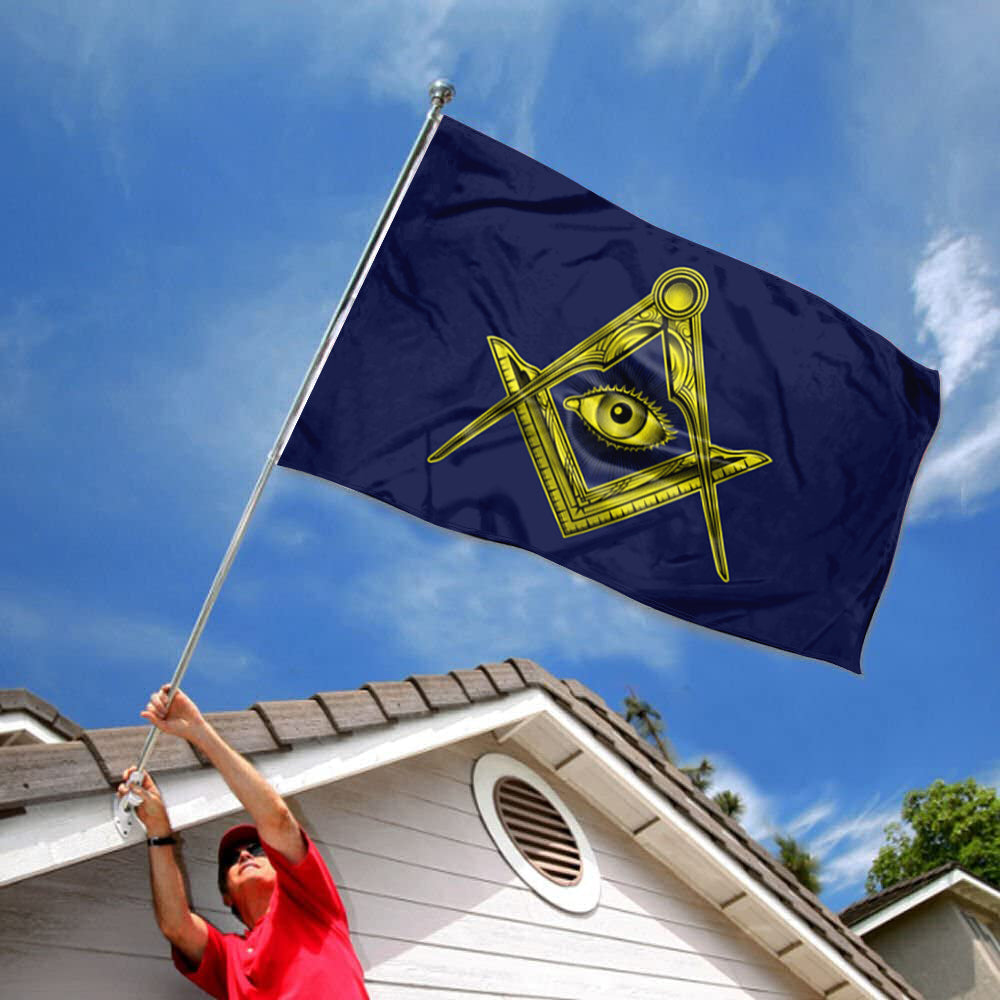 Masonic Eye flag 3x5ft banner man cave