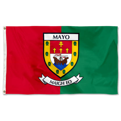 Mayo County Coat of Arms Ireland flag 3x5ft banner man cave