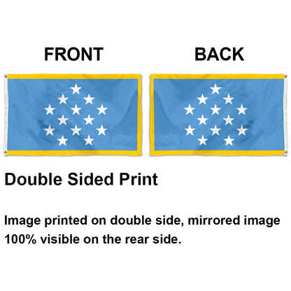 Medal of Honor flag with Gold Fringe flags 3x5ft banner man cave