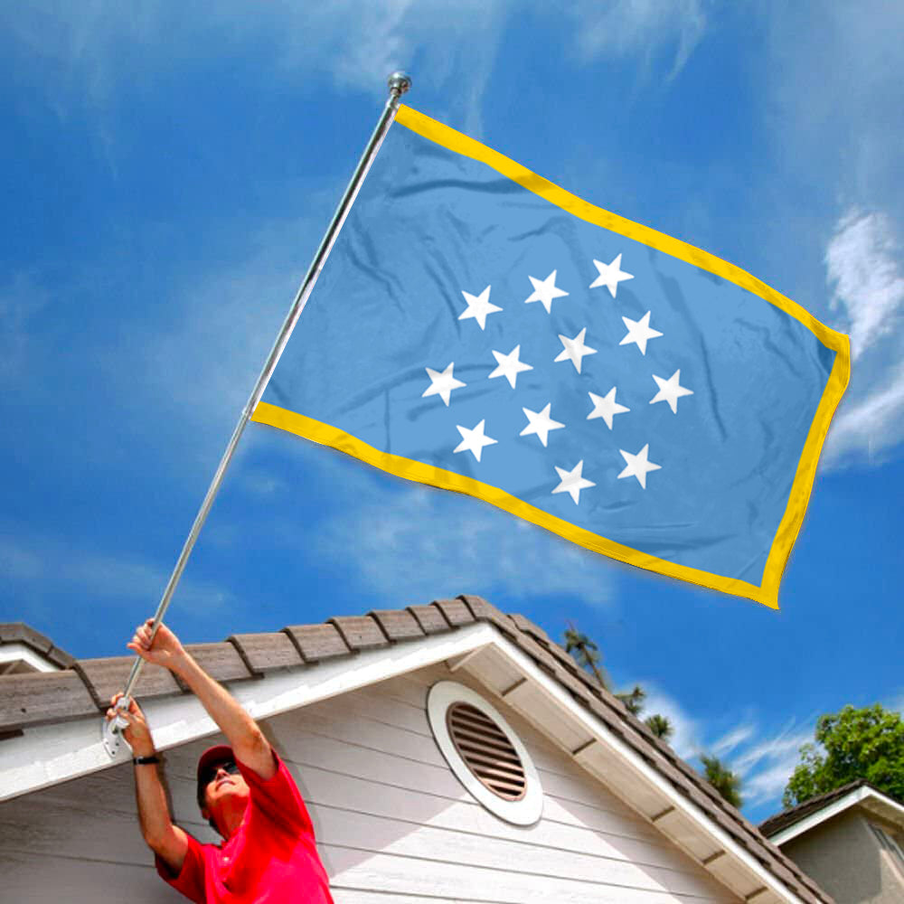 Medal of Honor flag with Gold Fringe flags 3x5ft banner man cave