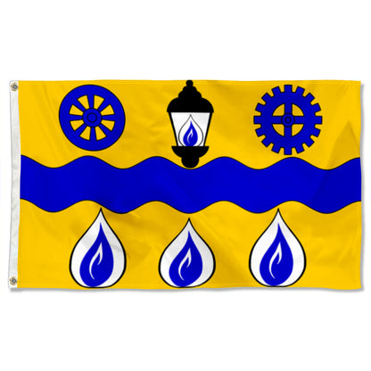 Medicine Hat City flag 3x5ft banner man cave