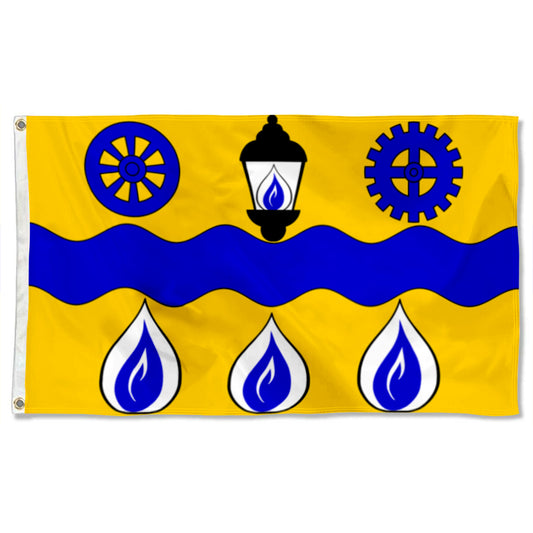 Medicine Hat City flag 3x5ft banner man cave