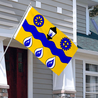 Medicine Hat City flag 3x5ft banner man cave