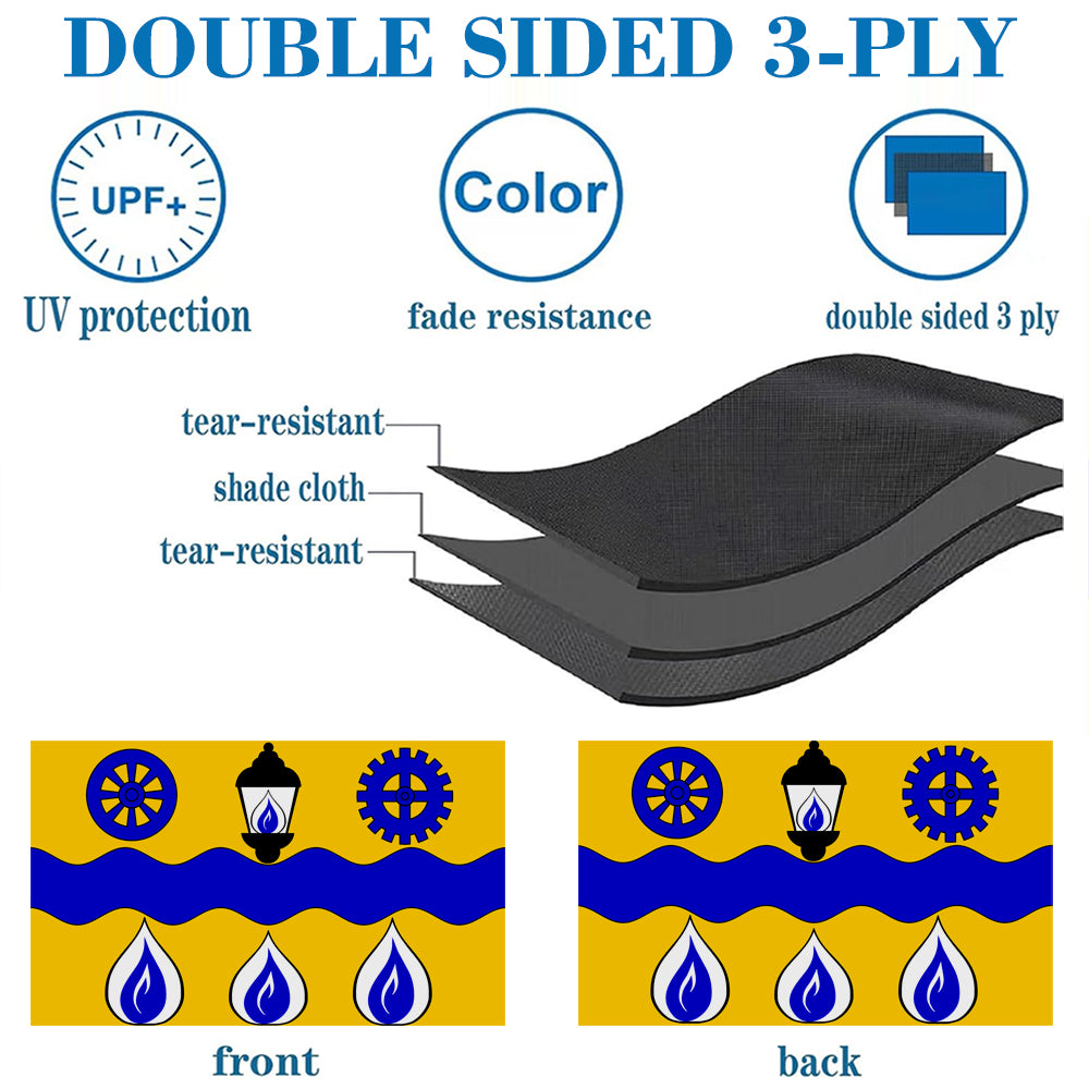 Medicine Hat City flag 3x5ft banner man cave