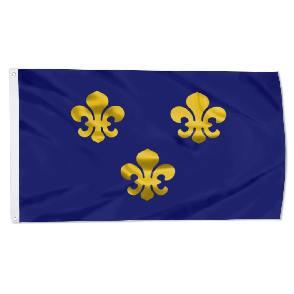 Medieval France flag 3x5ft banner man cave