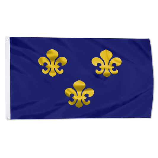Medieval France flag 3x5ft banner man cave
