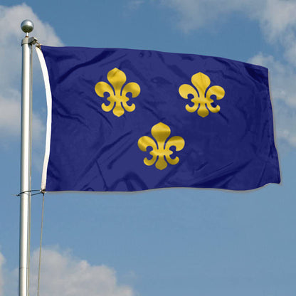 Medieval France flag 3x5ft banner man cave