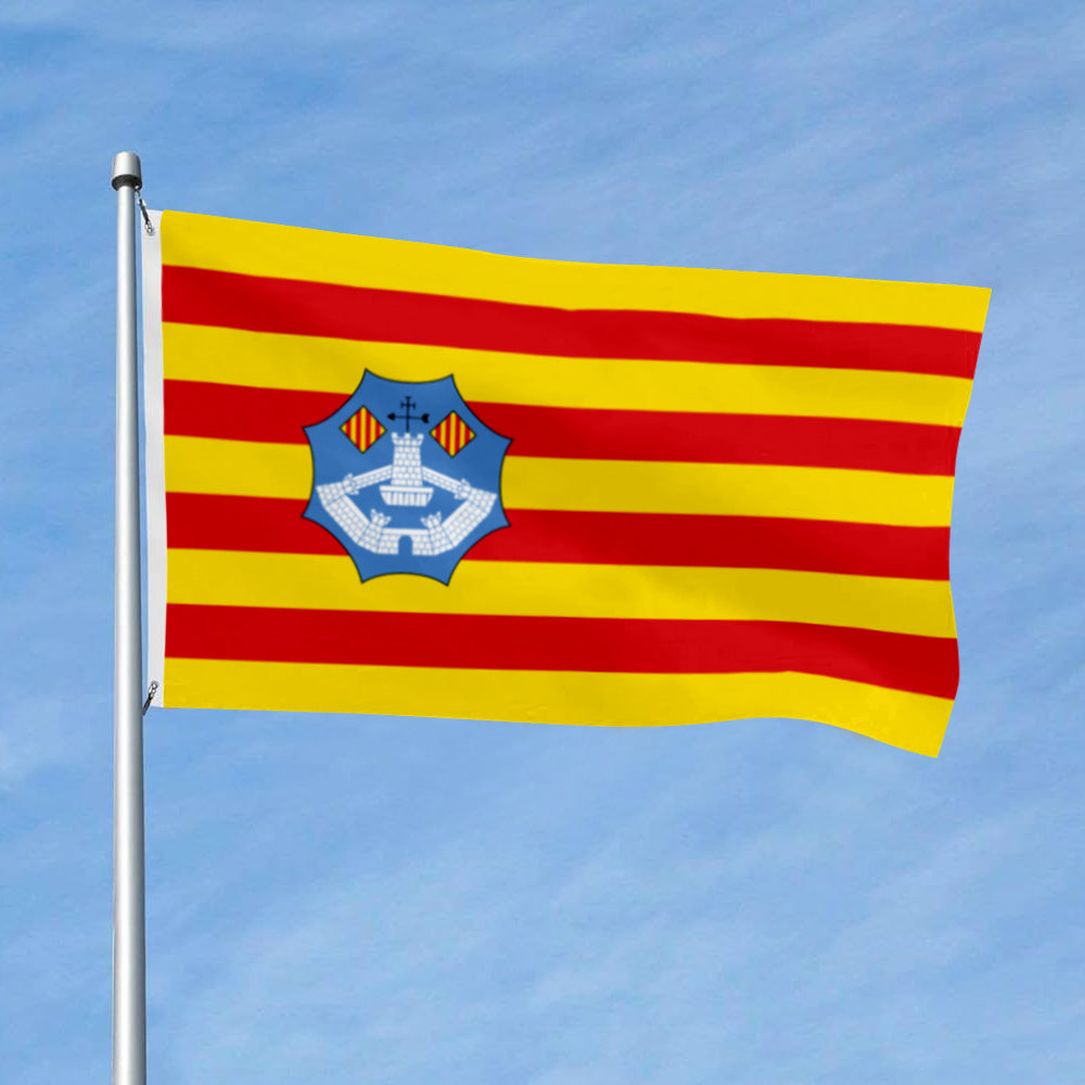 Menorca, Spain flag 3x5ft banner man cave