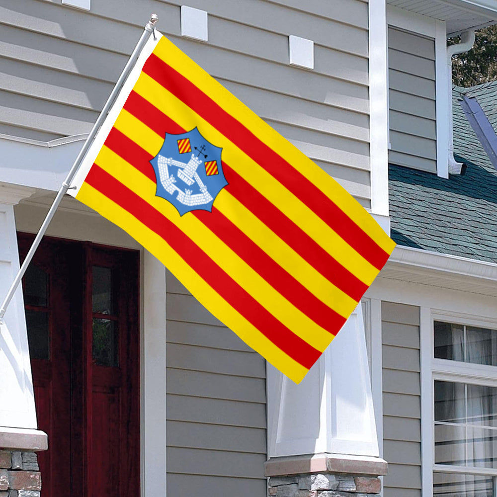 Menorca, Spain flag 3x5ft banner man cave