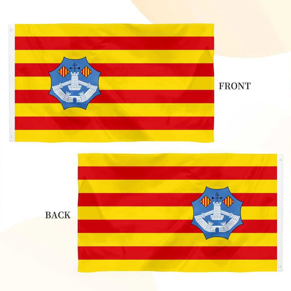 Menorca, Spain flag 3x5ft banner man cave