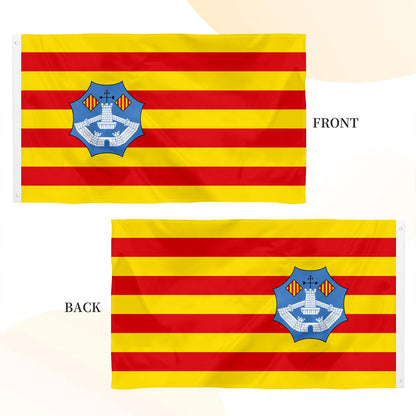 Menorca, Spain flag 3x5ft banner man cave