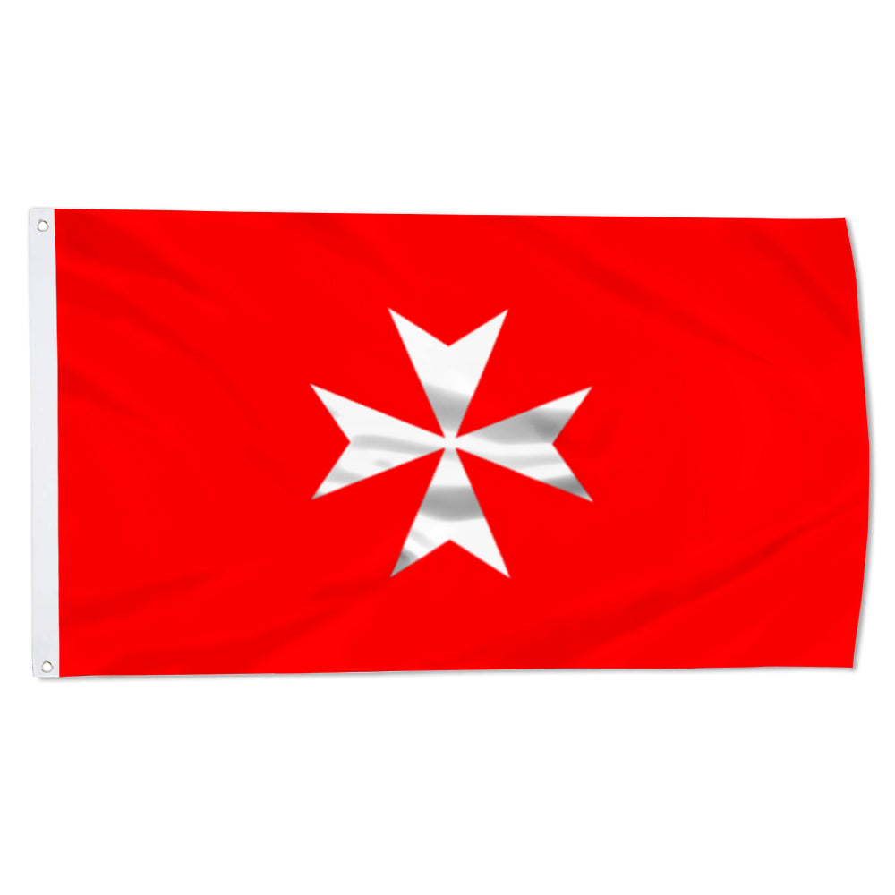 Military Order of Malta flag 3x5ft banner man cave