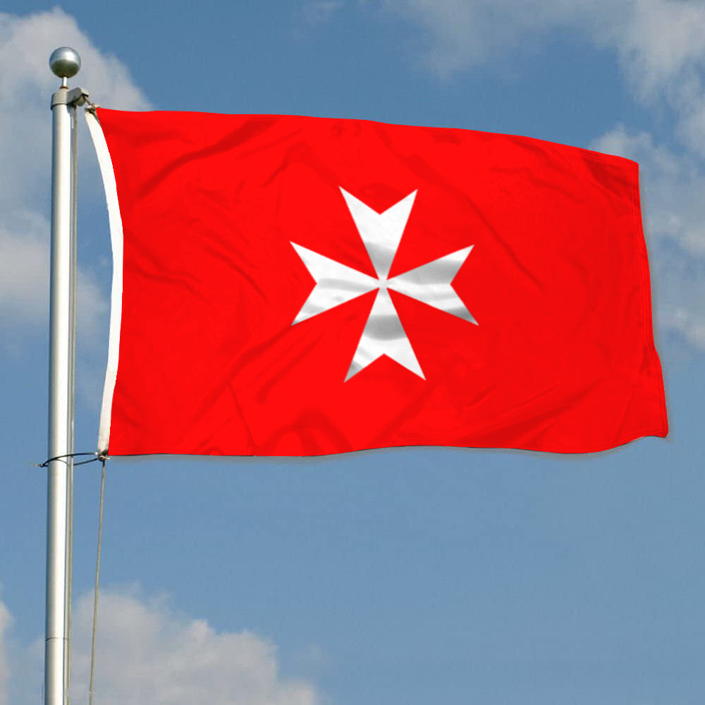 Military Order of Malta flag 3x5ft banner man cave
