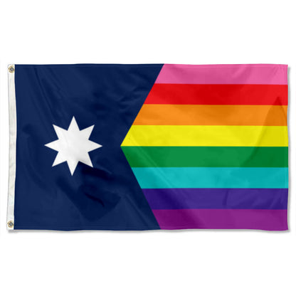 Minnesota Pride flag 3x5ft banner man cave