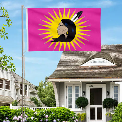 Mohawk Women’s Warrior Society flag 3x5ft banner man cave