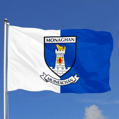 Monaghan County Coat of Arms Ireland flag 3x5ft banner man cave