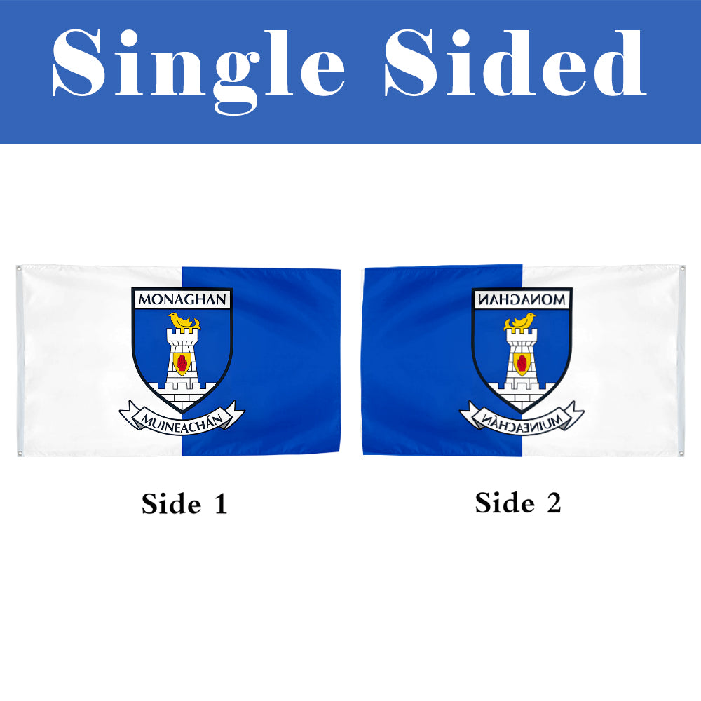 Monaghan County Coat of Arms Ireland flag 3x5ft banner man cave