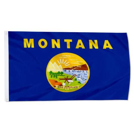 Montana State flag 3x5ft banner man cave