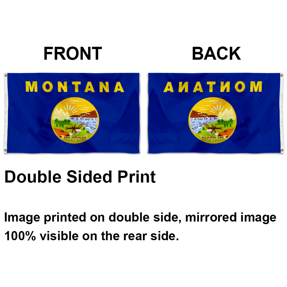 Montana State flag 3x5ft banner man cave