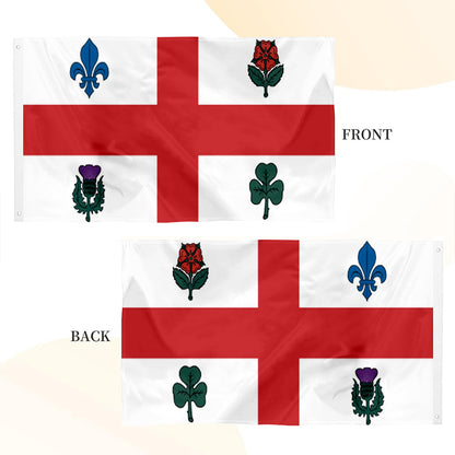 Montreal City, Canada flag 3x5ft banner man cave