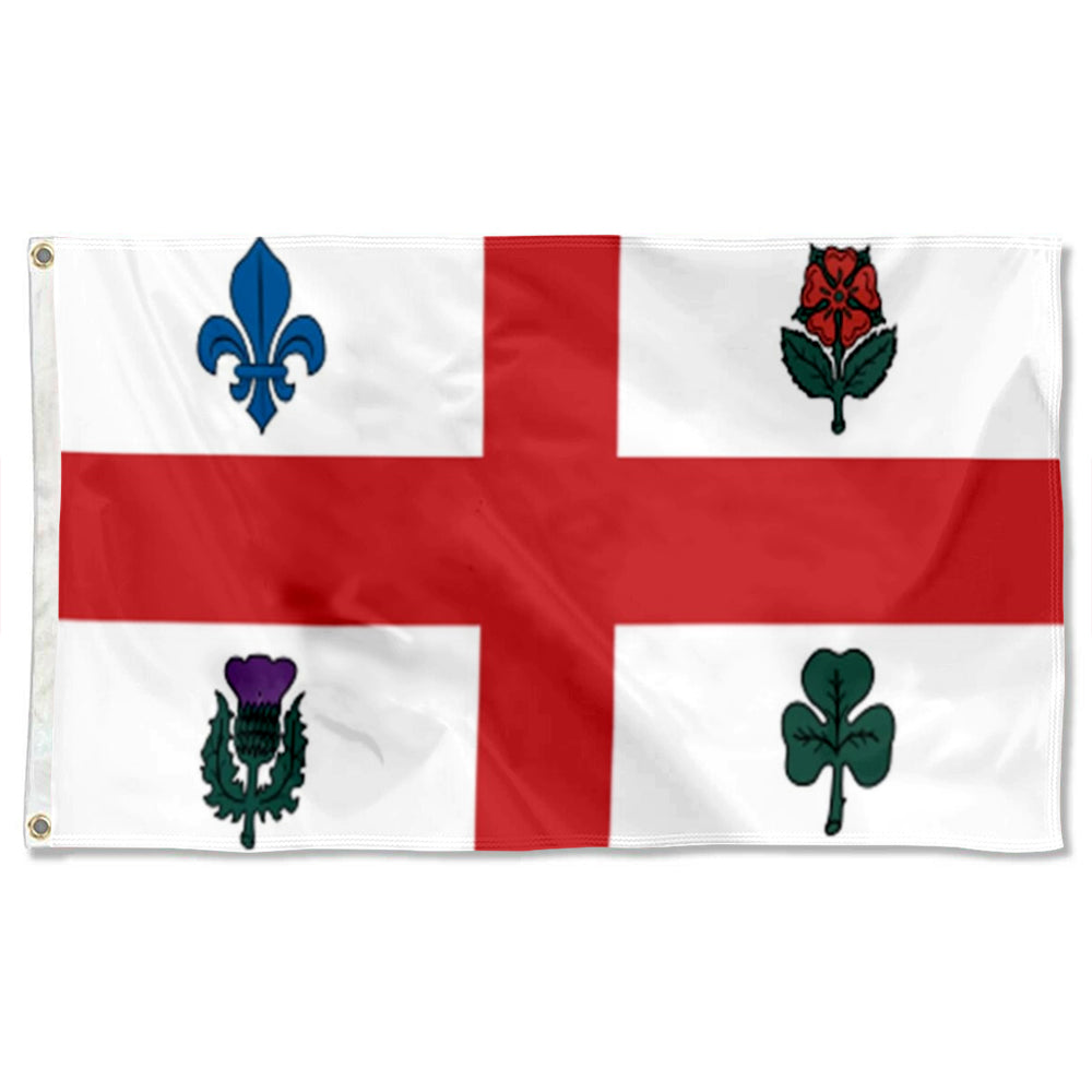 Montreal City, Canada flag 3x5ft banner man cave