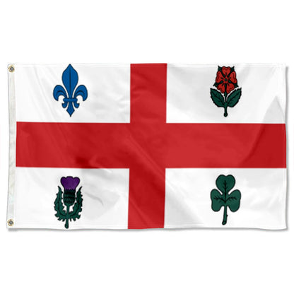 Montreal City, Canada flag 3x5ft banner man cave