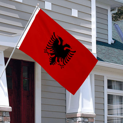 New Albania Albanian flag 3x5ft banner man cave