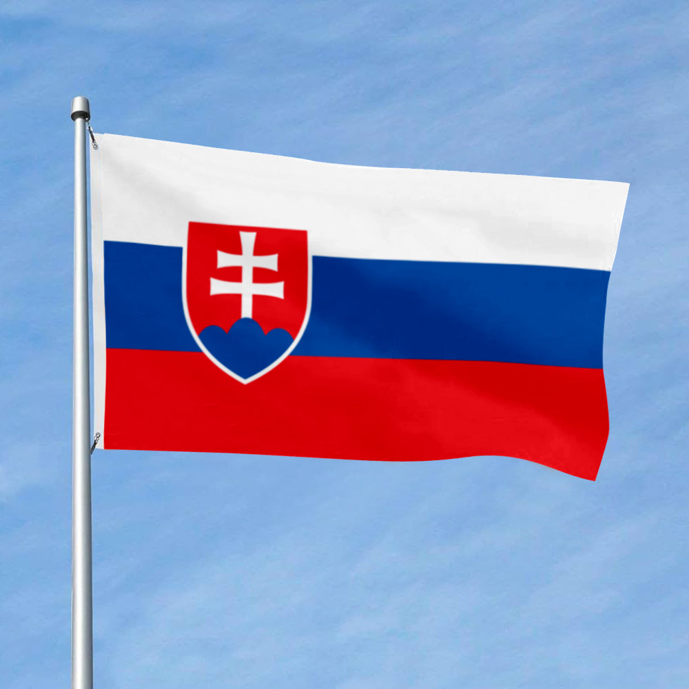 New Slovakia flag 3x5ft banner man cave