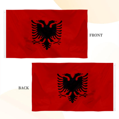 New Albania Albanian flag 3x5ft banner man cave