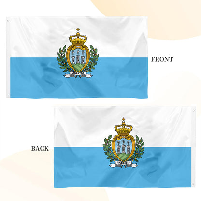 New San Marino flag 3x5ft banner man cave