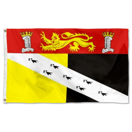 Norfolk with Crest flag 3x5ft banner man cave