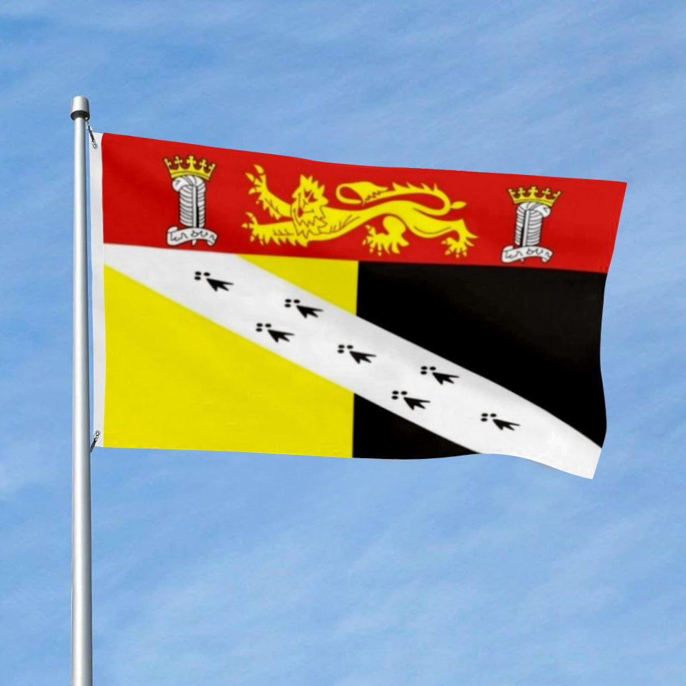 Norfolk with Crest flag 3x5ft banner man cave